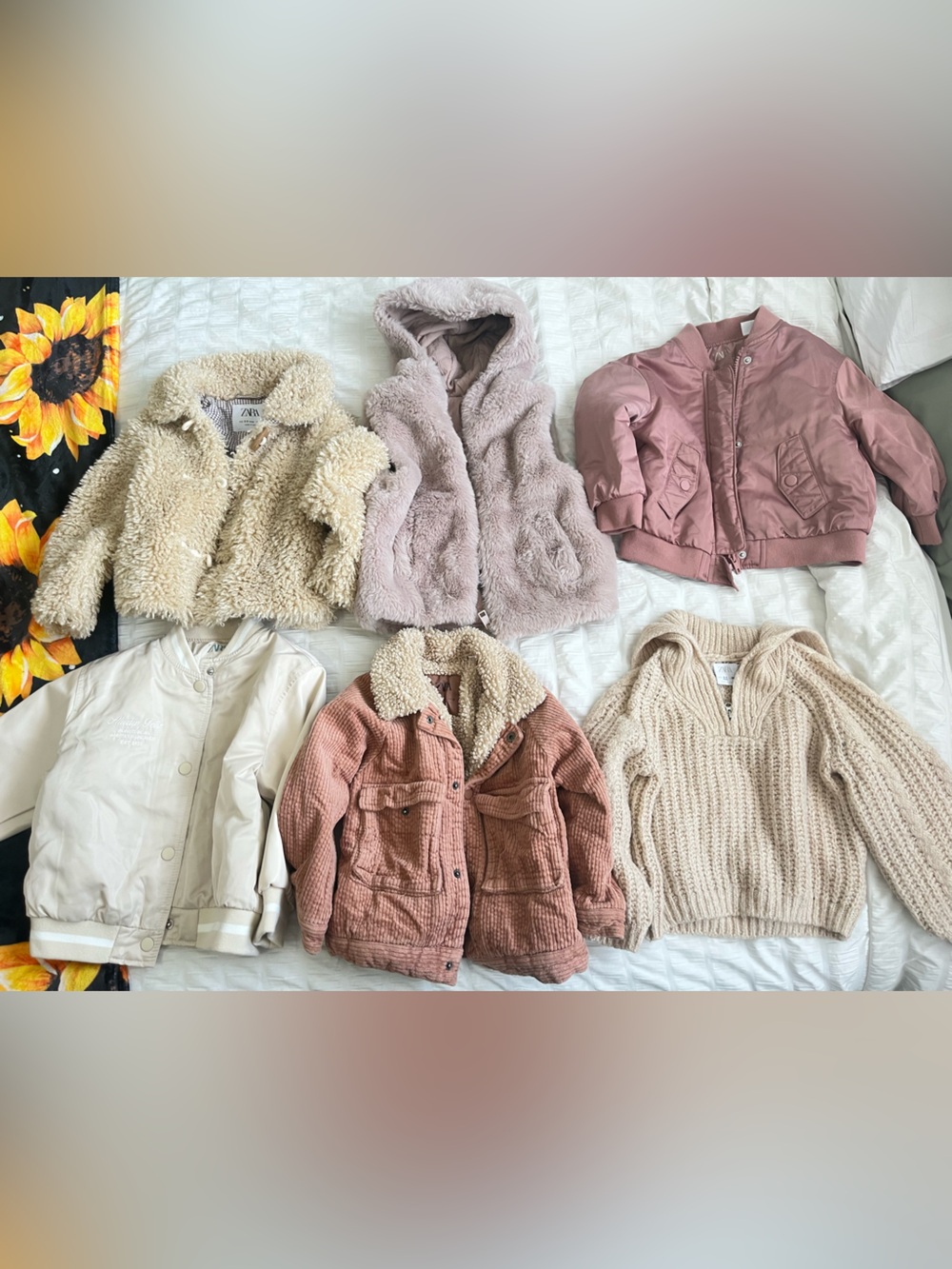 Zara Toddler Coat Jacket Vest Cardigan Bundle size 2/3